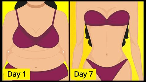 Simple And Easy Exercises To Lose Belly Fat In 1 Week