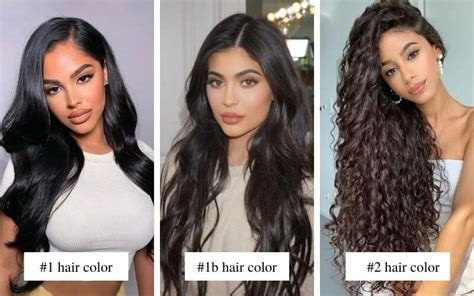 In This Article Well Take A Closer Look At 1b Hair Color And Compare