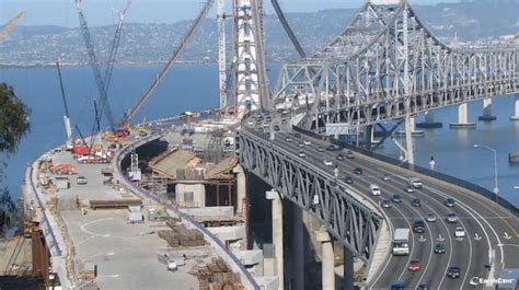 Time Lapse Of San Francisco Oakland Bay Bridge Construction News