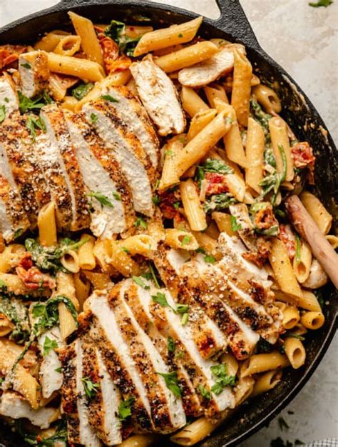 one pot chicken florentine pasta archives the defined dish