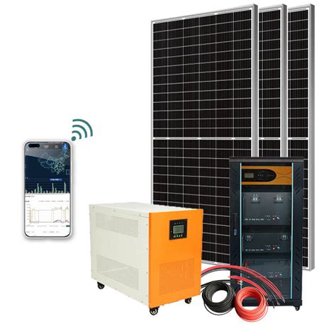 7kw 7000 Watt Solar Power System Kit Off Grid With Battery