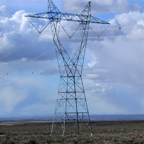 North Las Vegas 500 Kv Monopole Transmission Tower Download