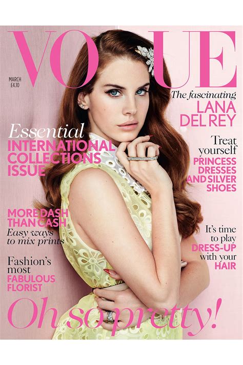 Revisit Lana Del Reys First Vogue Cover In Her ‘born To Die Era