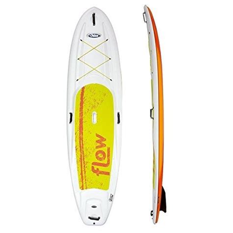 Pelican Flow 106 Stand Up Paddleboard Whitered Fade Paddleboarding