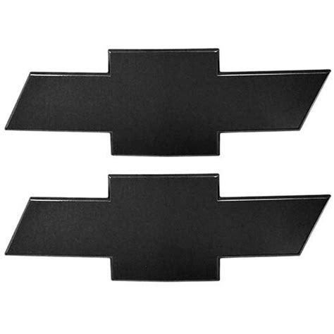 All Sales 96127k 2014 2015 Silverado Black Billet Bowtie Emblem