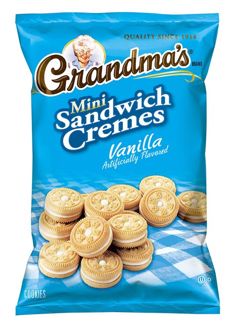 Grandmas Sandwich Cookies Variety Pack 30 Count Grocery