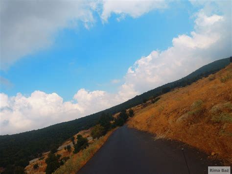 Driving On A Mountain Road Lebanon Mountain Road Natural