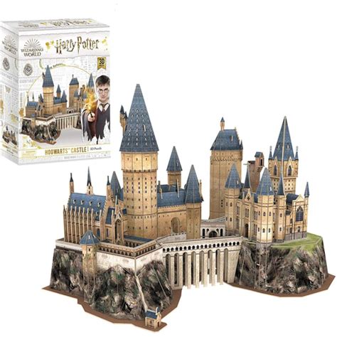 Harry Potter Hogwarts Castle 197pc 3d Paper Model Kit A Beautifully