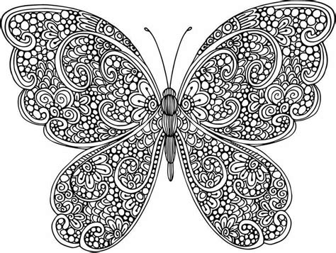 Penny Farthing Butterfly | Butterfly coloring page, Mandala coloring