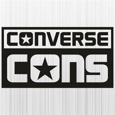 Converse Cons Shoes Logo Svg Converse Cons Png Converse Logo Vector