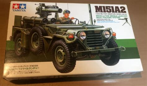Tamiya 35125 135 M151a2 Wtow Missile Launcher M220 Tracking System