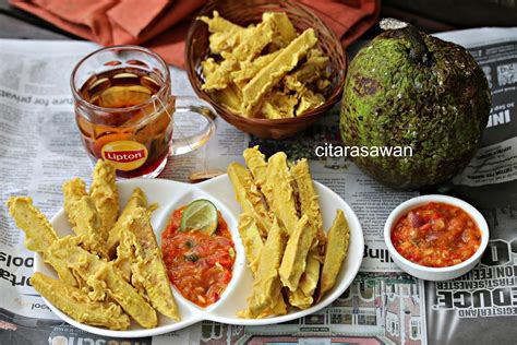 1 buah sukun 250gr tepung beras 50gr tepung terigu 1/2sdm gula. Sukun Goreng Sambal Udang Kering ~ Resepi Terbaik