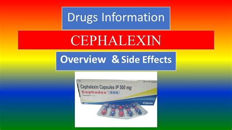 Cephalexin Brand Name Overview And Side Effects Youtube