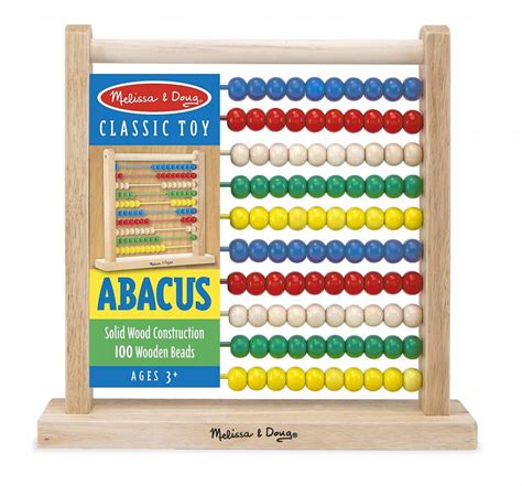 Melissa And Doug Classic Wooden Abacus The Toy Shop
