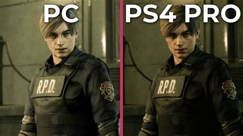 Resident Evil Remake Pc Vs Ps Pro Graphics Comparison P