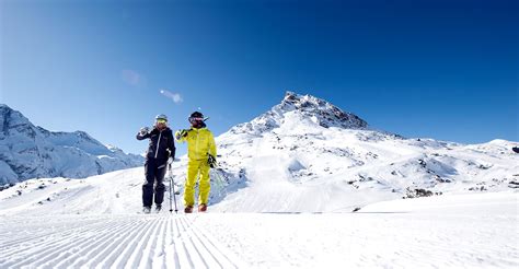 Skifahren Skiurlaub Langlaufen Im Skigebiet Silvapark Galtür