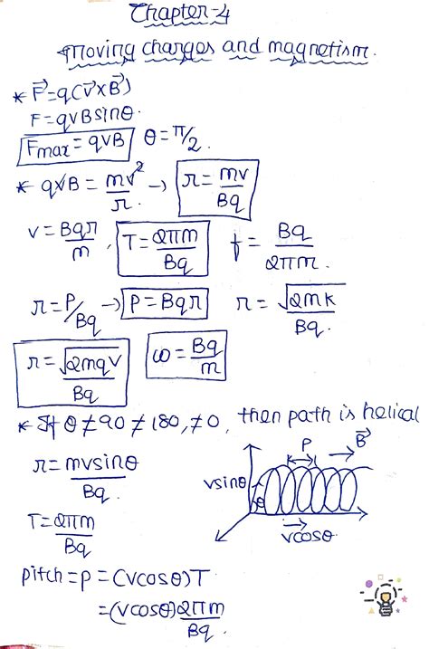 Magnetism Notes For Class Iitjee Neet Exams Handwritten Notes Pdf My