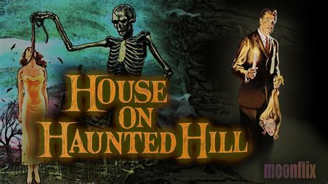 House On Haunted Hill 1959 4k Color Horror Mystery Crime