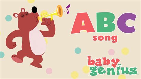 Abc Song Favorite Childrens Nursery Rhymes Baby Genius Youtube