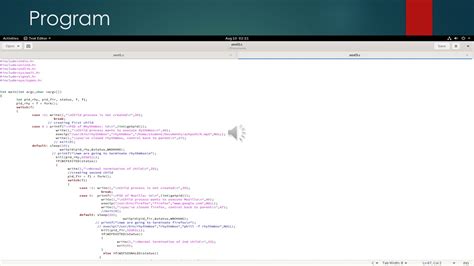 Parent Child Creation using Fork System Call 