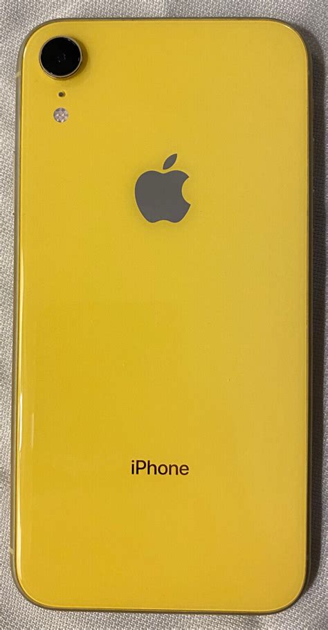 Apple Iphone Xr 256gb Yellow Unlocked A1984 Cdma Gsm