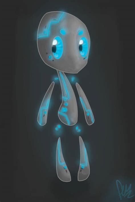Chibi Robot By Frederikkefrode On Deviantart