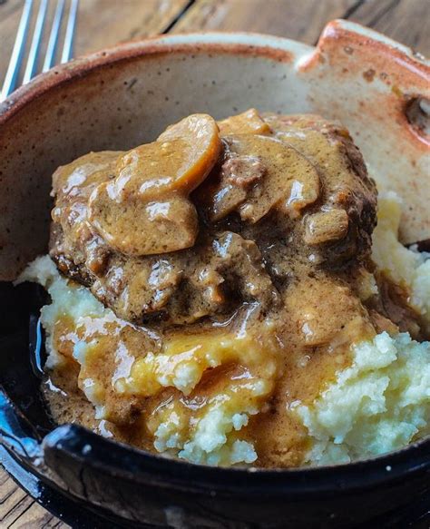 Maybe you would like to learn more about one of these? Slow Cooker Salisbury Steak Recipe | FaveSouthernRecipes.com