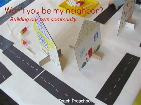 In this activity, you'll help your child create a home for. Neighborhood under construction in preschool - Teach Preschool