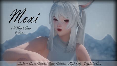 Moxi Face Sculpt Miqo Te The Glamour Dresser Final Fantasy Xiv Mods And More