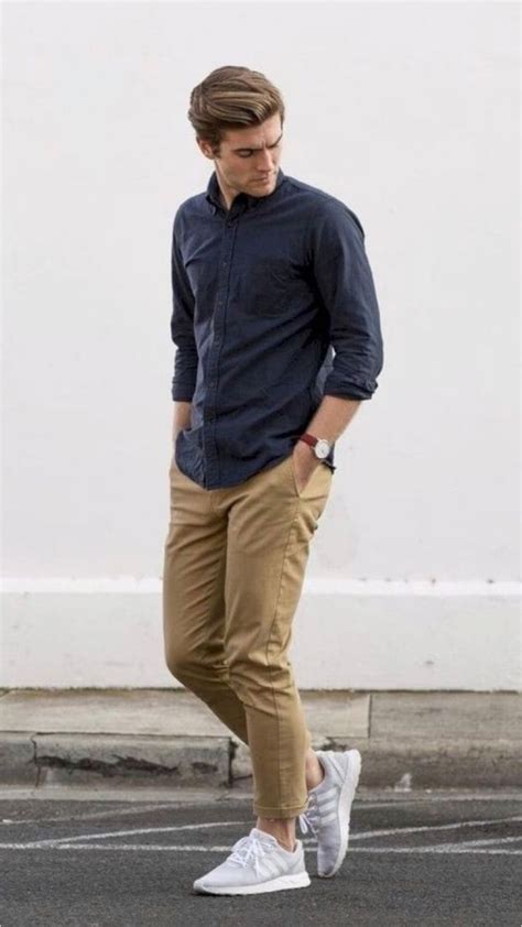 Style Tips And Tricks For Men Men Fashion Casual Shirts Pants Outfit