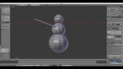 Beginners Blender 3d Tutorial 4 Creating And Modifying Objects 278