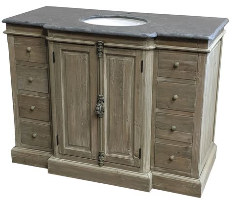 Every natural finish wood box is suitable for a wide range of celebrations and events. 48" Reclaimed Pine Single Vanity with Blue Stone Top Wash ...