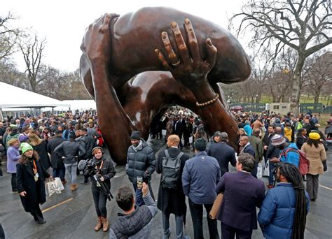 The Embrace Martin Luther King Jr Boston Memorial Causes A Stir