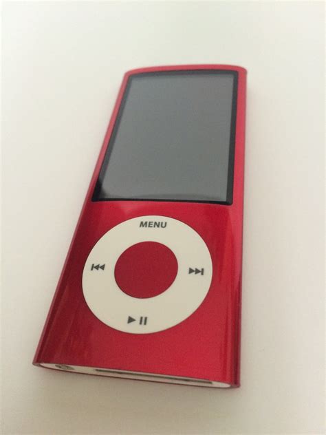 Ipod Nano 5th Gen 8gb Limited Edition Product Red 7282383558