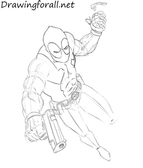 How to Draw Deadpool