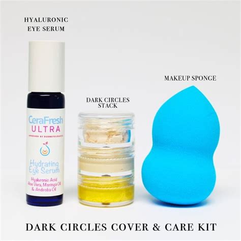 Veil Dark Circles Cover Care Kit Camouflage Stack Makeup Sponge