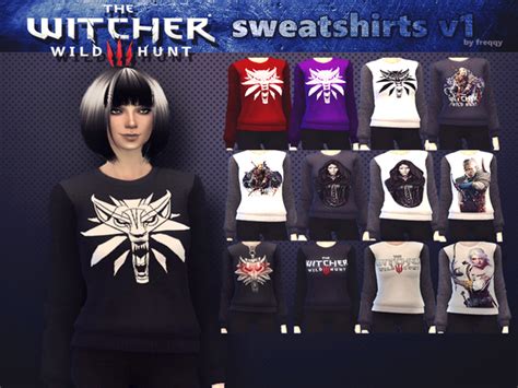 The Sims Resource The Witcher Wild Hunt Sweatshirts Spa Day Needed