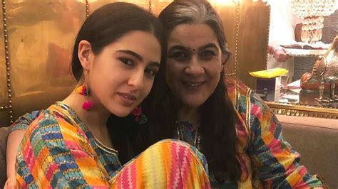 Sara Ali Khan Shares Throwback Pic Of Mom Amrita Singh Their