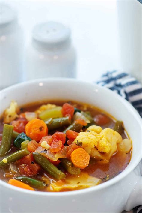 Easy Hearty Keto Vegetable Soup That Low Carb Life