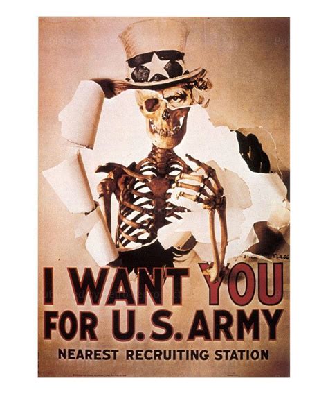 Army Recruting Poster I Want You For Us Army Army I Want You