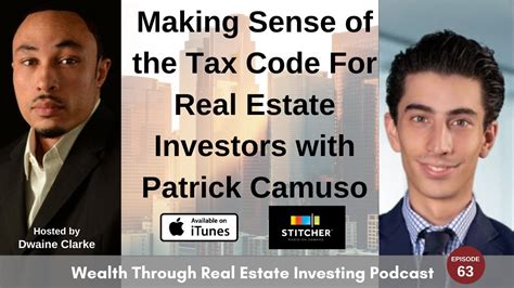 Episode Making Sense Of The Tax Code For Real Estate Investors