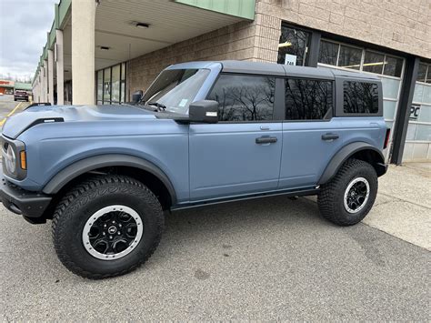 Azure Gray Badlands Delivered And Xpel Stealth Ppf Wrapped Bronco6g