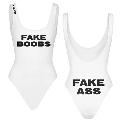 Fake Boobsass White Swimsuit Warner Music Australia Store