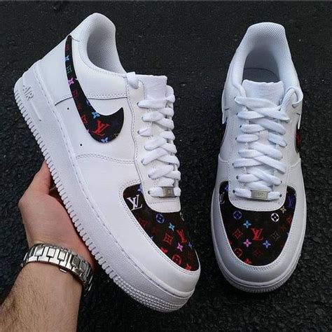 Make something they've never seen before by creating your own iconic sneakers with nike by you. Custom Nike Air Force 1 Low Black Multi