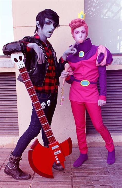 Marshall Lee X Prince Gumball Adventure Time By Incielxcphercosplay On Deviantart Cosplay