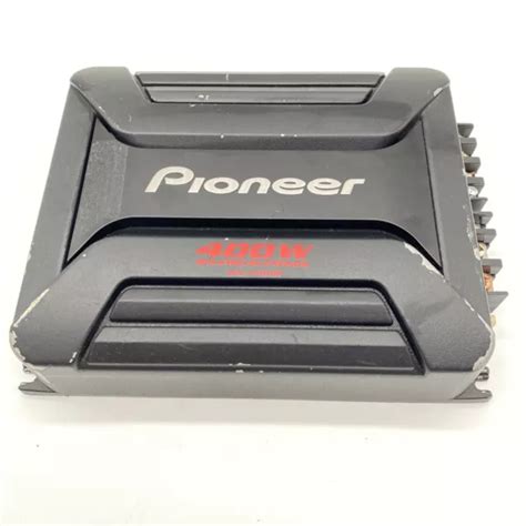 Pioneer Gm A3602 400 Watt Bridgeable 2 Channel 400w Class Ab Power Amp