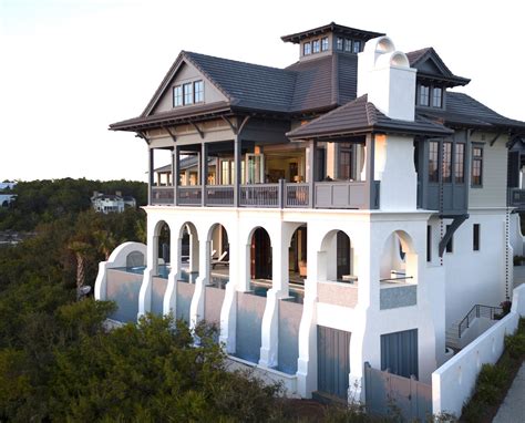 Florida Architects Watersound Watercolor Rosemary Beach Archiscapes Modern Beach House