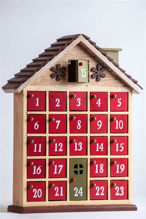 A WOODEN Advent Calendar Used To Be What Tradition Dictated Each