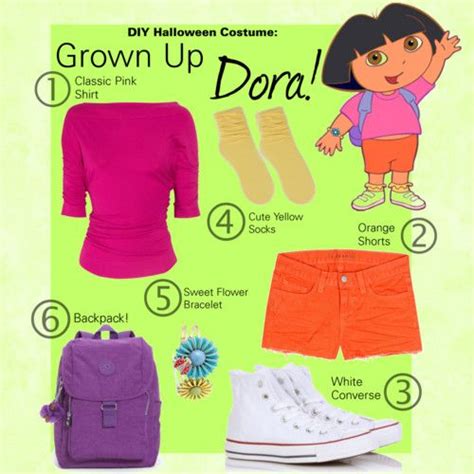 Dora The Explorer Costume Favorite Book Character Day Costume Love