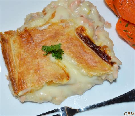 Dans la cuisine de Blanc-manger Pâté au saumon frais et béchamel